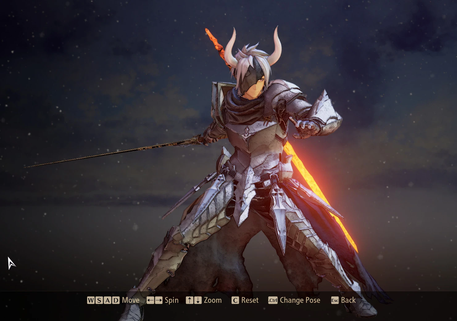 Tales of Arise "Черно-белая броня"