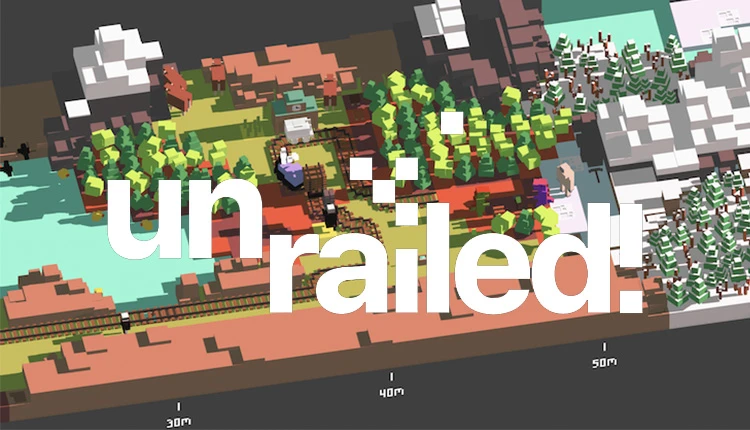 Daedalic Entertainment выпустит Unrailed! - кооперативный симулятор строительства железных дорог
