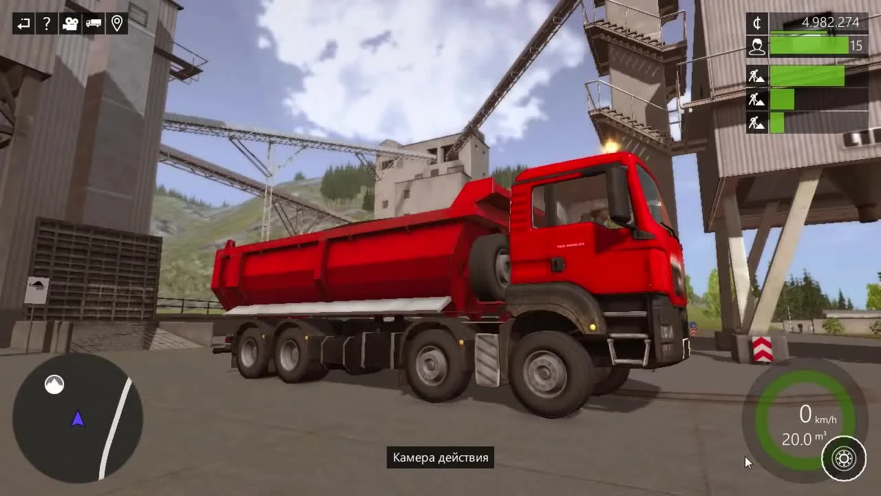 Construction Simulator 2015 "Запись стрима _ ч41 "