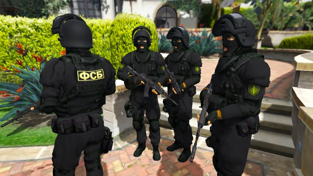 Grand Theft Auto 5 "Russian FSB/ФСБ (Alpha Group) 1.3"