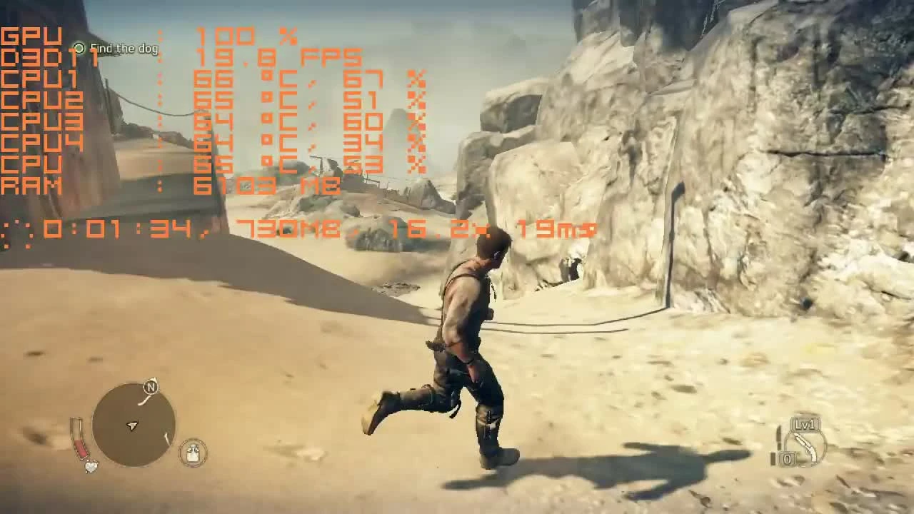 Mad Max - Intel HD 610 - Pentium G4560 - 8GB RAM