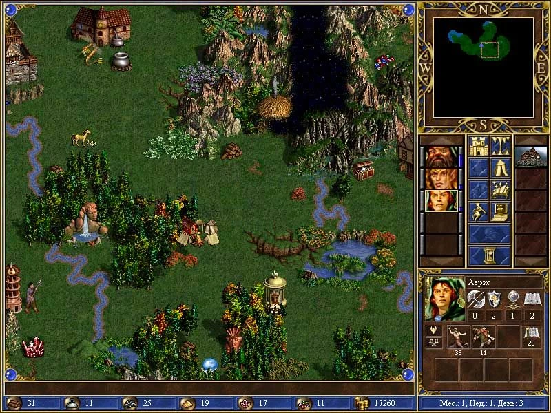 Heroes of Might and Magic 3 "Карта - 100 Eves Haboru"