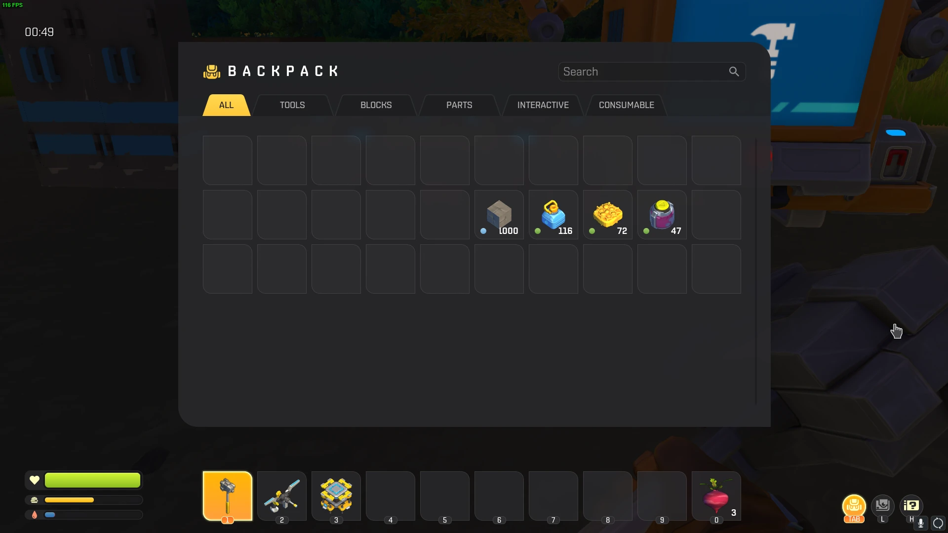 Scrap Mechanic "Увеличенные стаки"