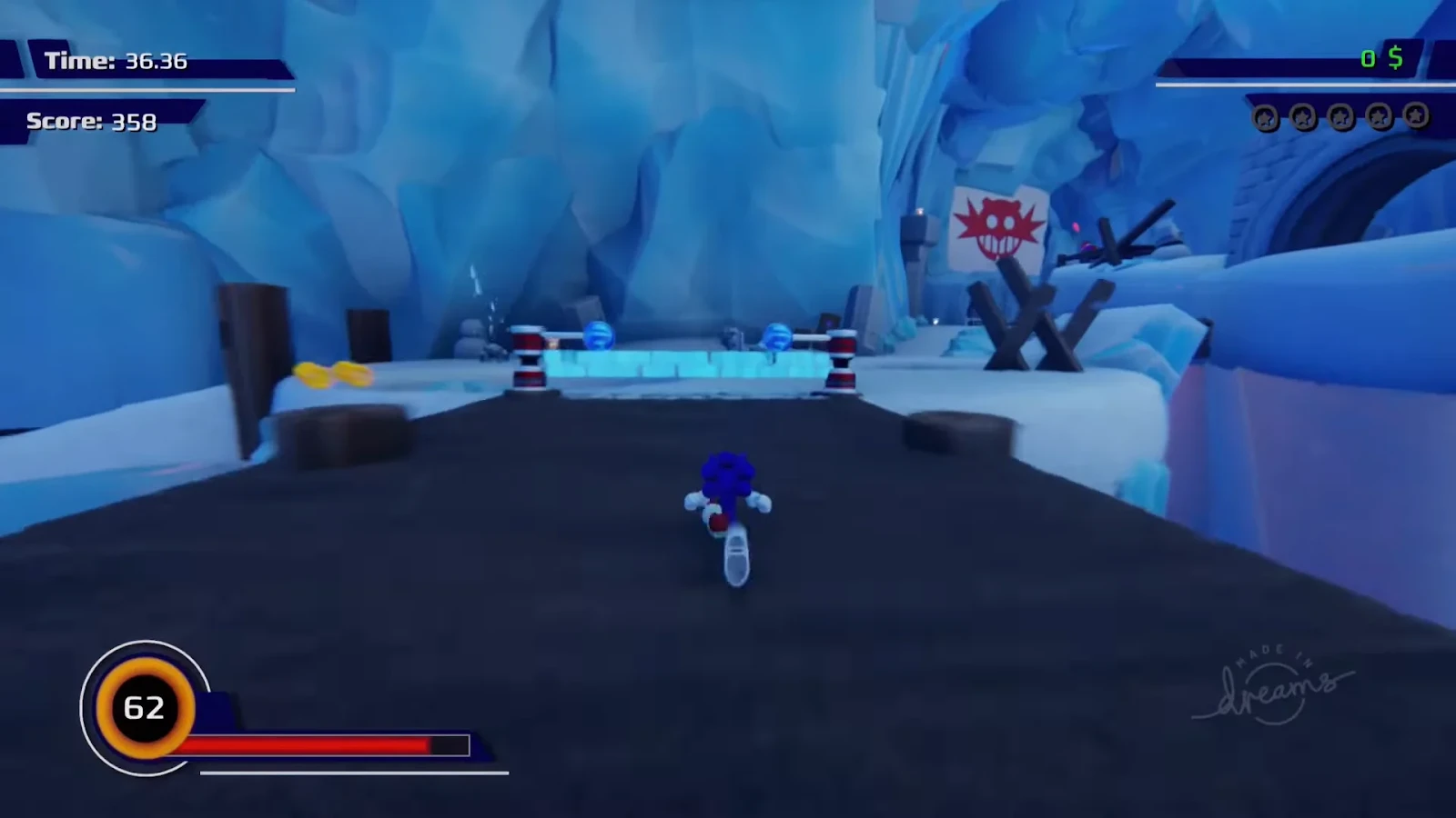 Фанаты создали впечатляющею игру Sonic в редакторе Dreams