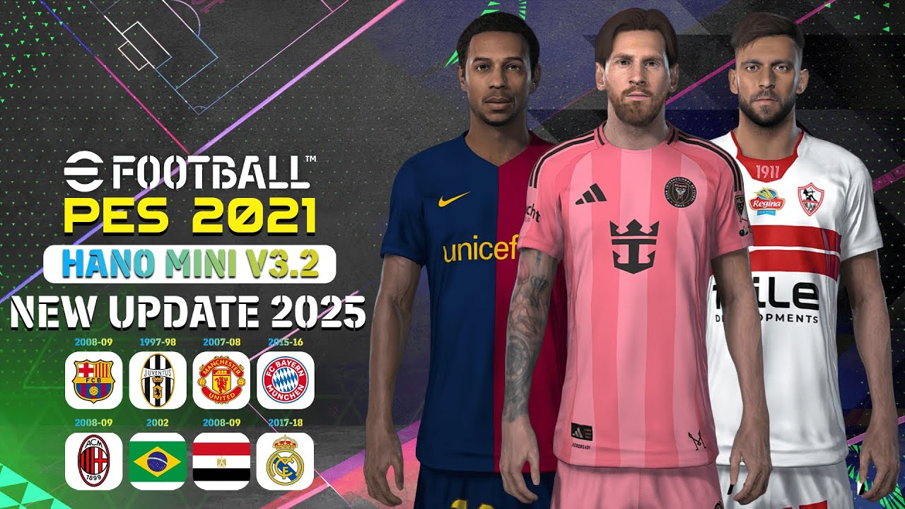PES 2021 "HANO Mini Patch Сезон 2024-2025" [3.2]