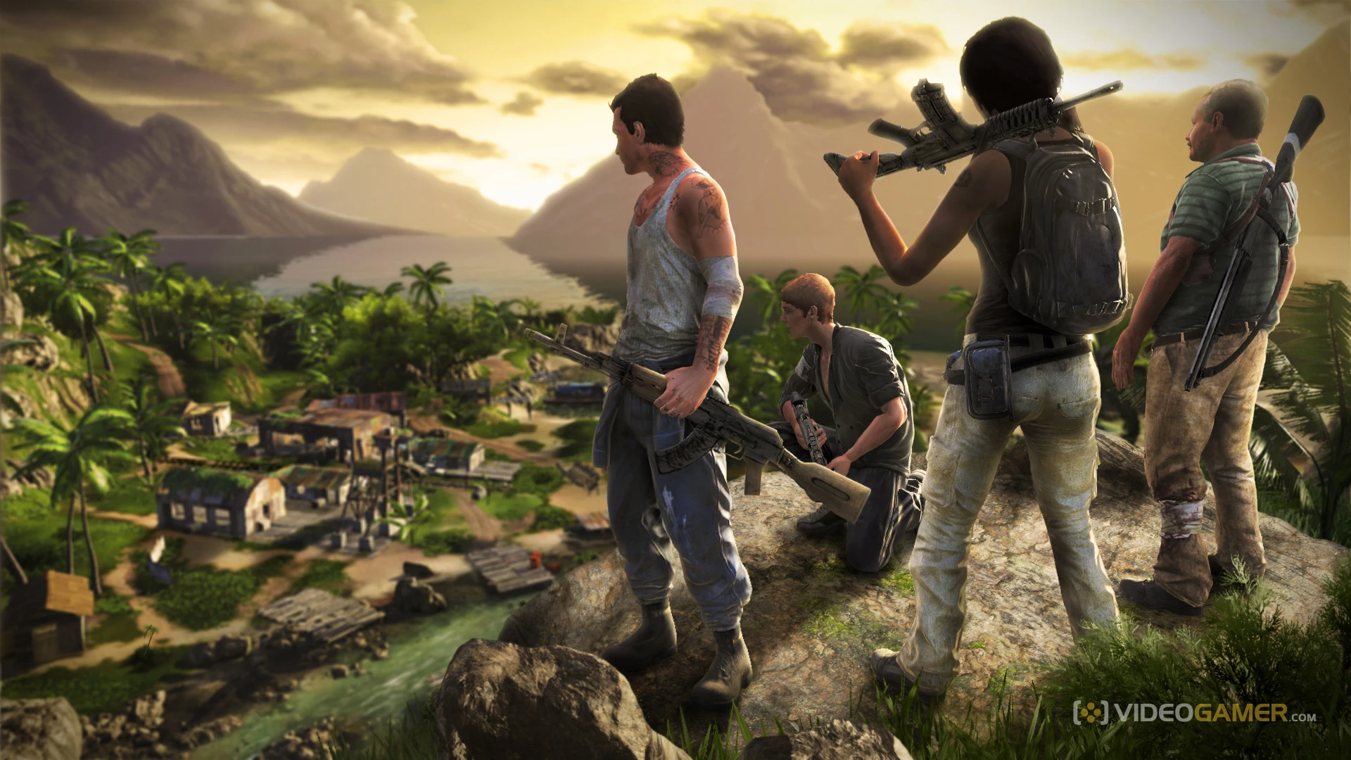 Два скриншота Far Cry 3