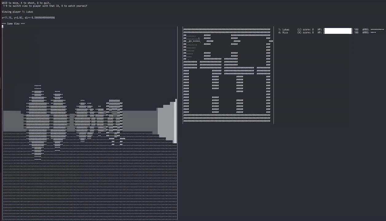 Представлен DOOMQL - многопользовательский шутер, работающий исключительно на SQL