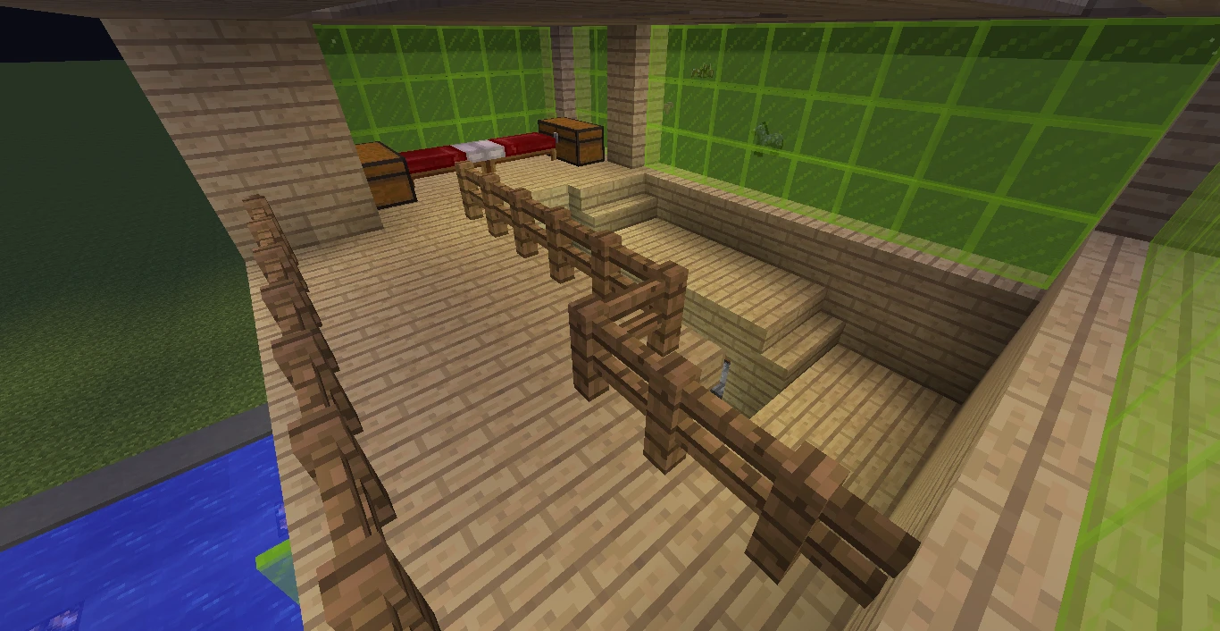 Minecraft "Дом в стиле неоклассика"