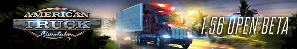 Стартовала открытая бета обновления 1.56 для American Truck Simulator