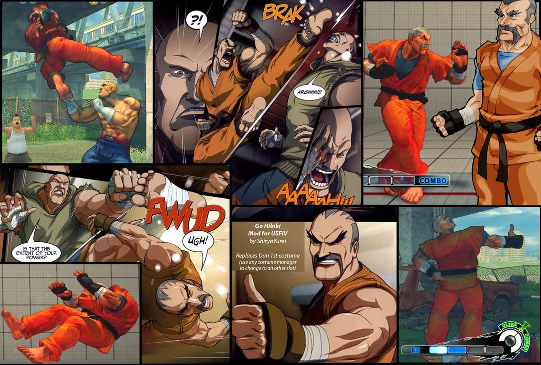 Ultra Street Fighter 4 "Скин: Go Hibiki"