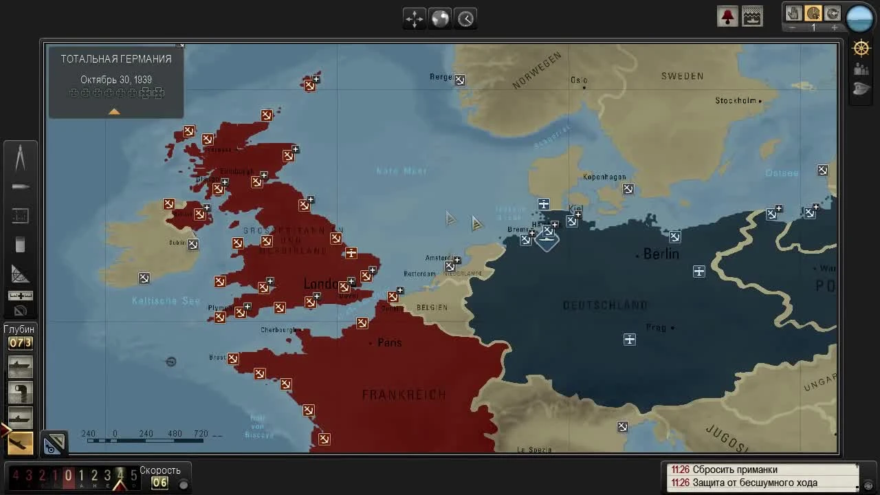 Лучший симулятор подлодки на ПК! Топим Авианосец ВМФ Британии. Silent Hunter 5