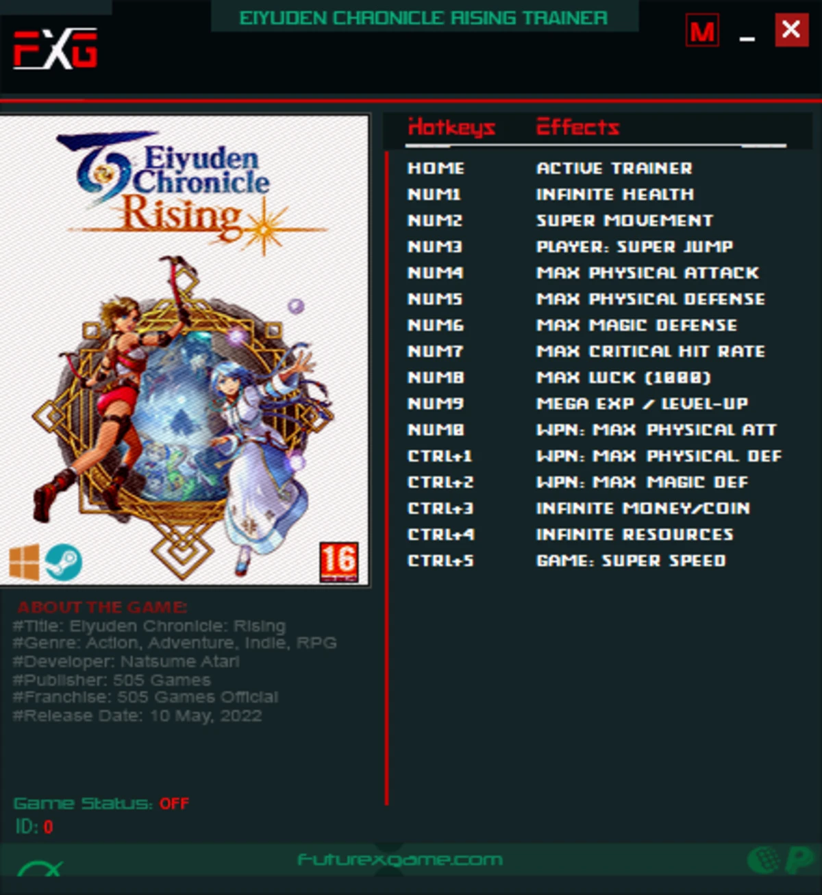 Eiyuden Chronicle: Rising "Трейнер +15" [UPD: 10.05.2022] {FutureX}