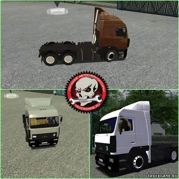 German Truck Simulator "MAZ-6430А9-320-010 (6х4)"