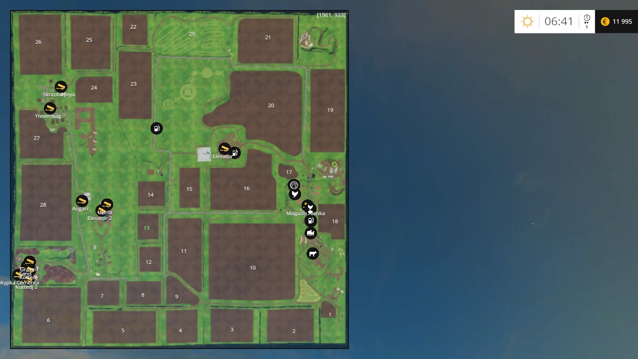 Farming Simulator 15 "Максимовка v 1.2 Full size"