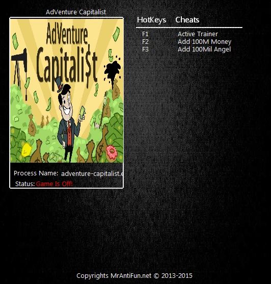 AdVenture Capitalist: Трейнер/Trainer (+2) [04242015] {MrAntiFun}