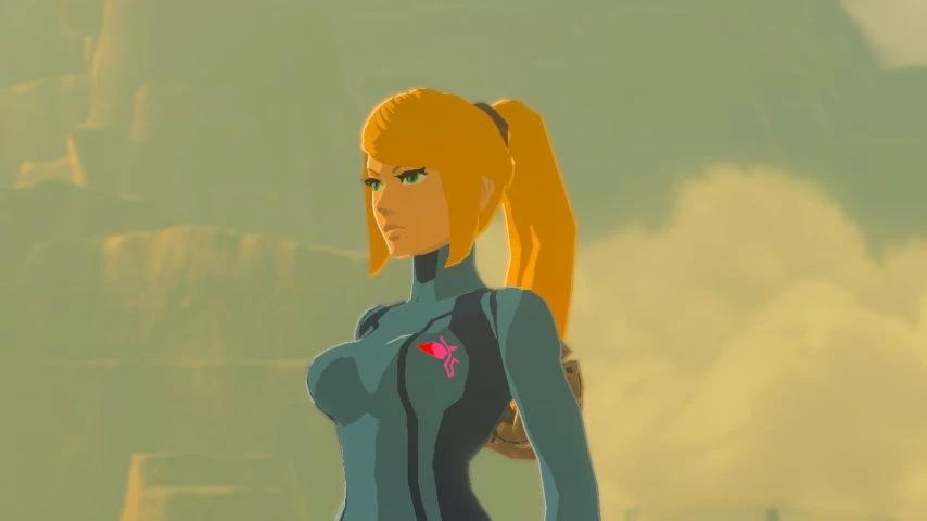 The Legend of Zelda: Breath of the Wild "Самус из Metroid"