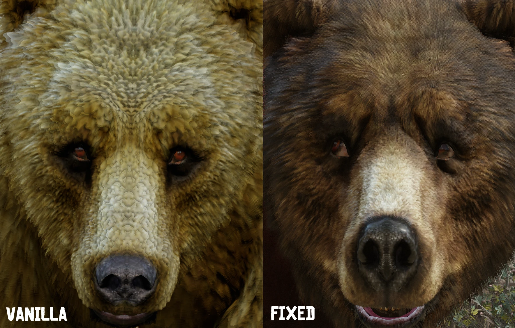 Red Dead Redemption 2 "Исправлен мех животных"