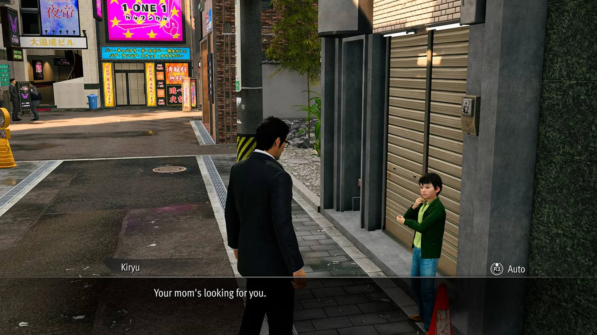 Прохождение задания "Где мой сын?": где найти пропавшего мальчика в Like a Dragon Gaiden