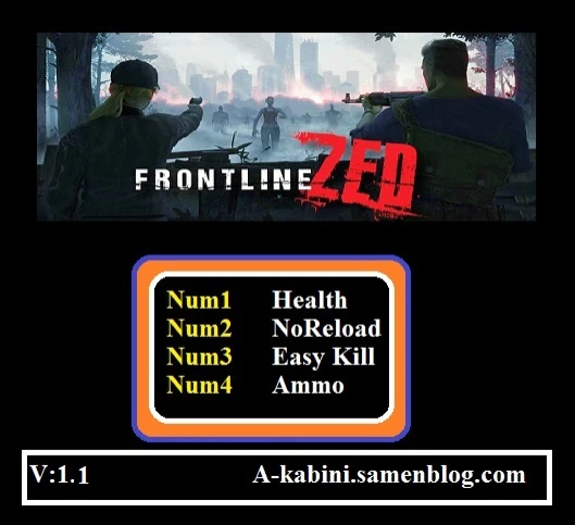 Frontline Zed: ТрейнерTrainer (+4) [1.1] {Abolfazl.k}