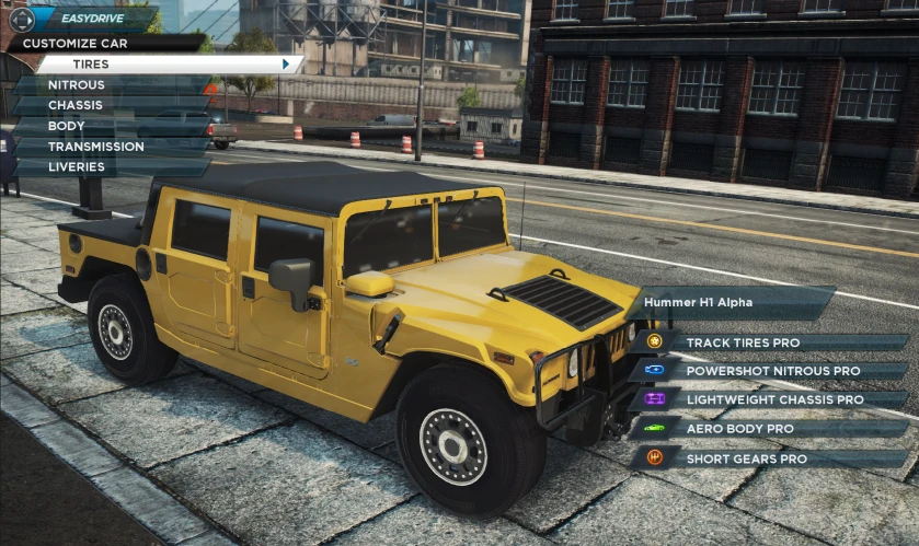 Need for Speed: Most Wanted "Hummer H1 Alpha"