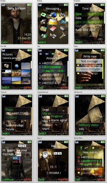 Heavy Rain "Theme SE 240x320"