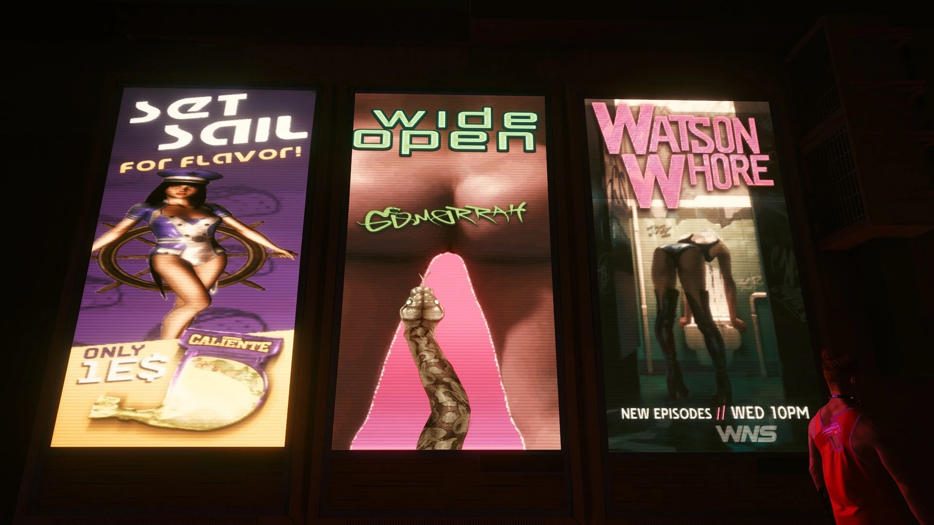 Cyberpunk 2077 "Реклама 18+"