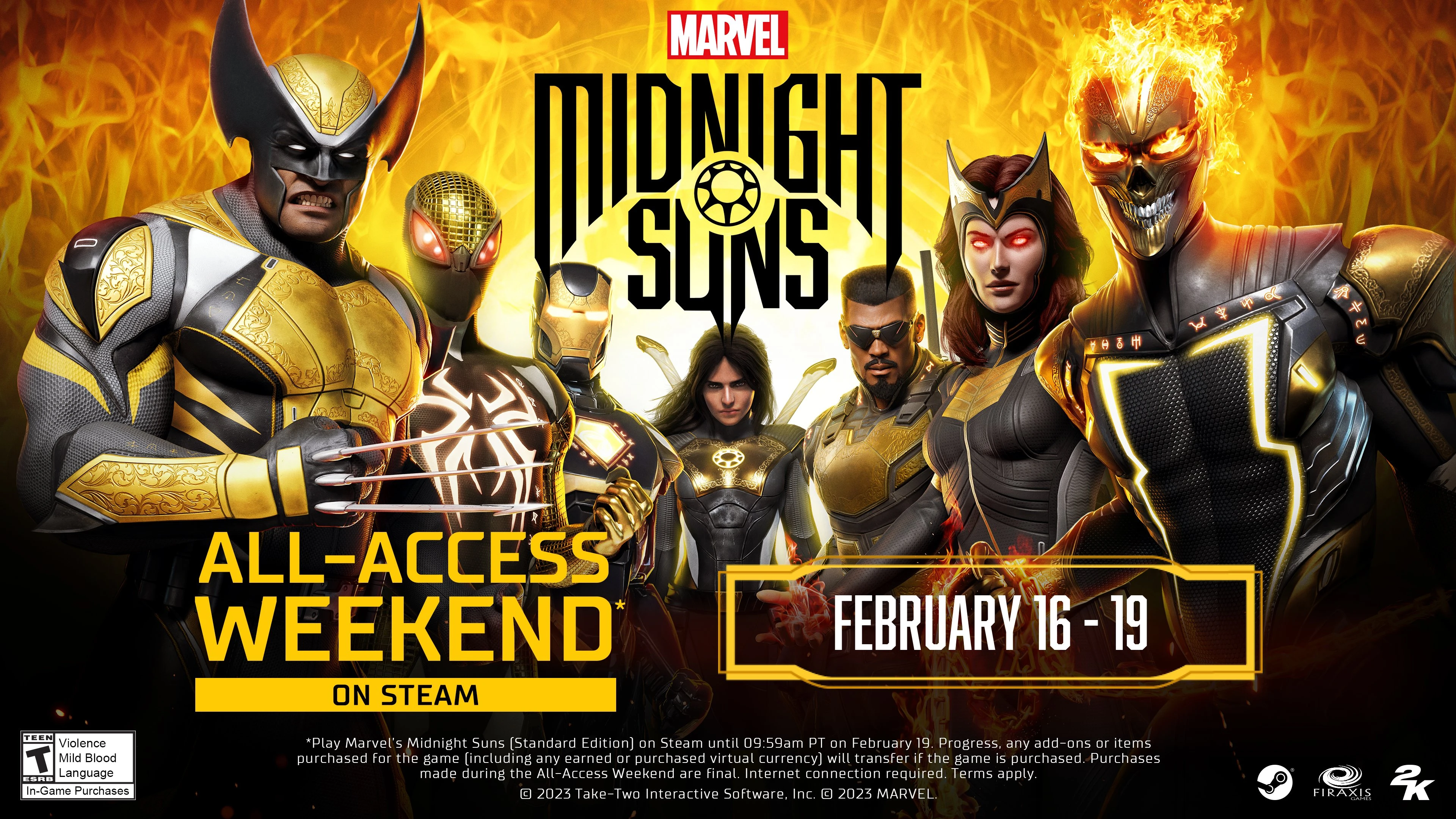 В Steam проходят бесплатные выходные тактической ролевой стратегии Marvel's Midnight Suns
