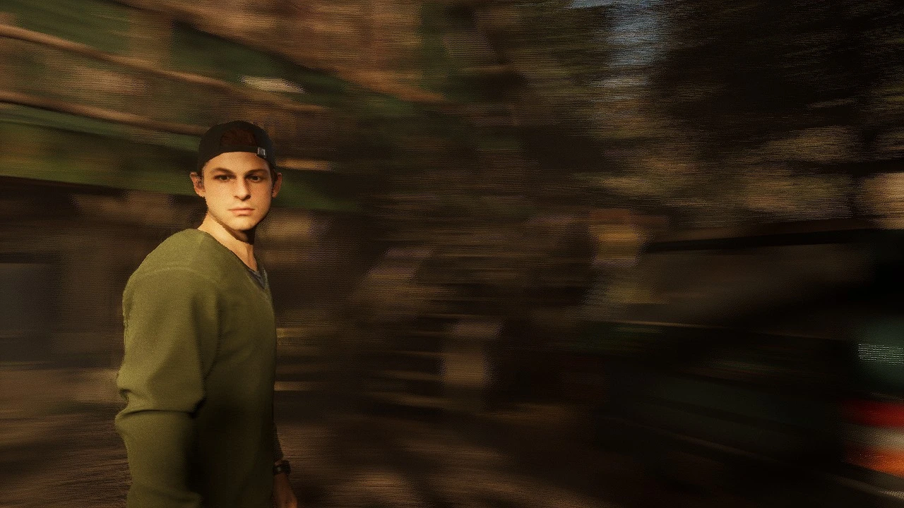 The Quarry "Отключение глубины резкости, размытия в движении, Letterbox и других эффектов"