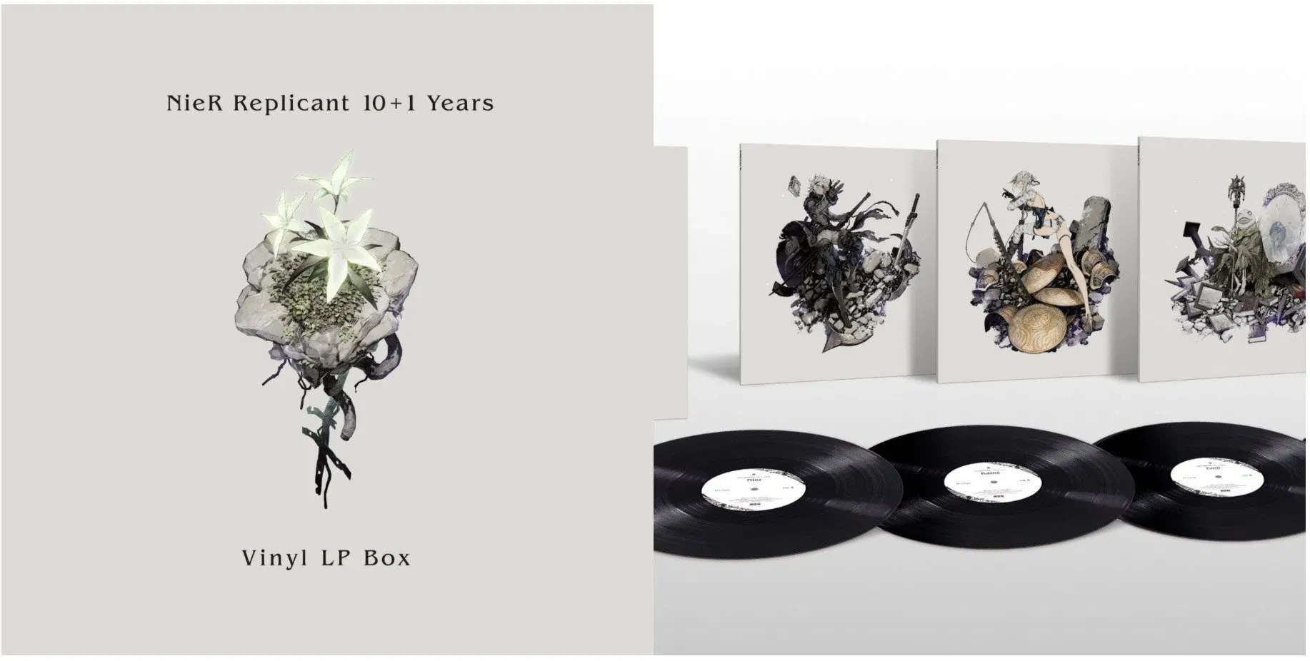 Открылись предзаказы на винил "Nier Replicant 10+1 Years Anniversary"