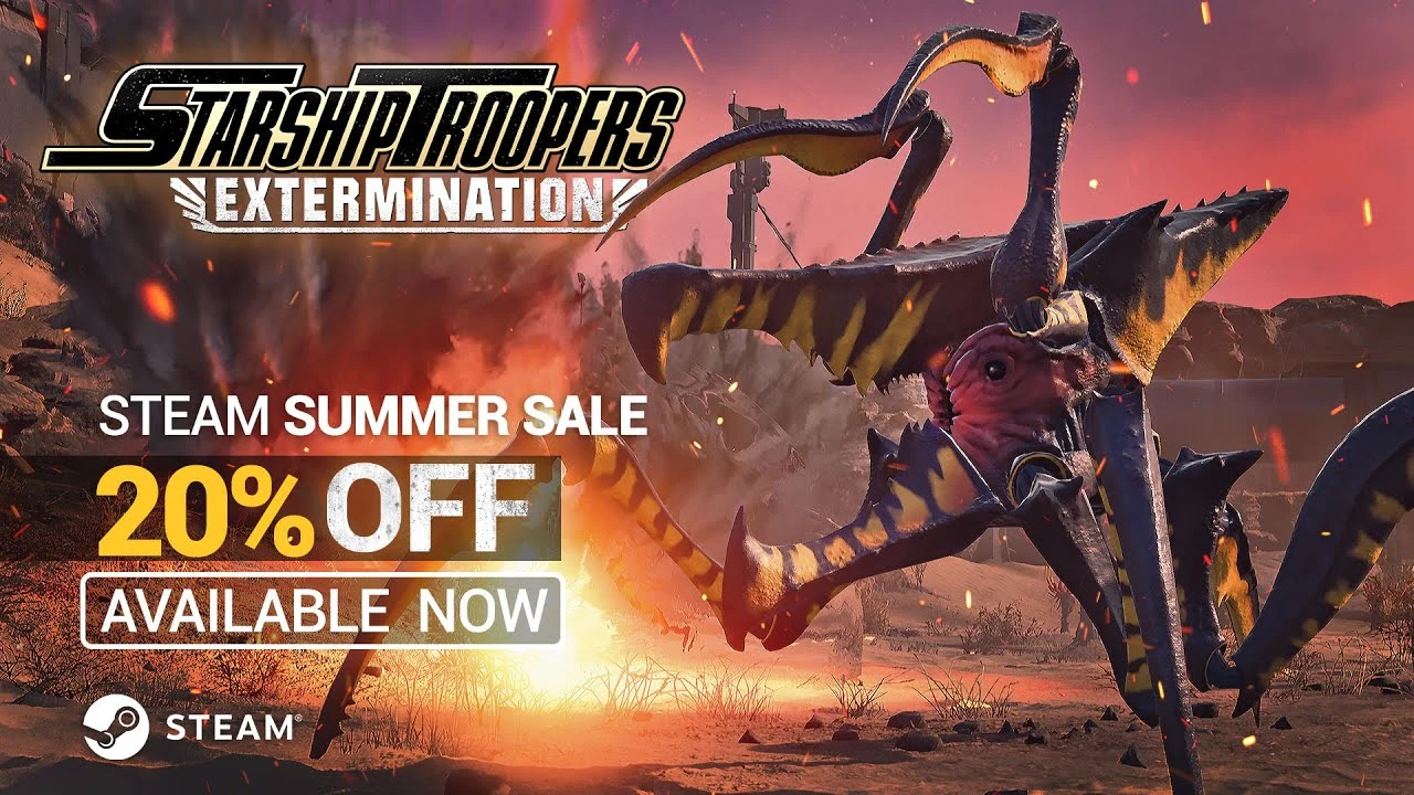 Первое крупное обновление для Starship Troopers: Extermination добавляет новый регион