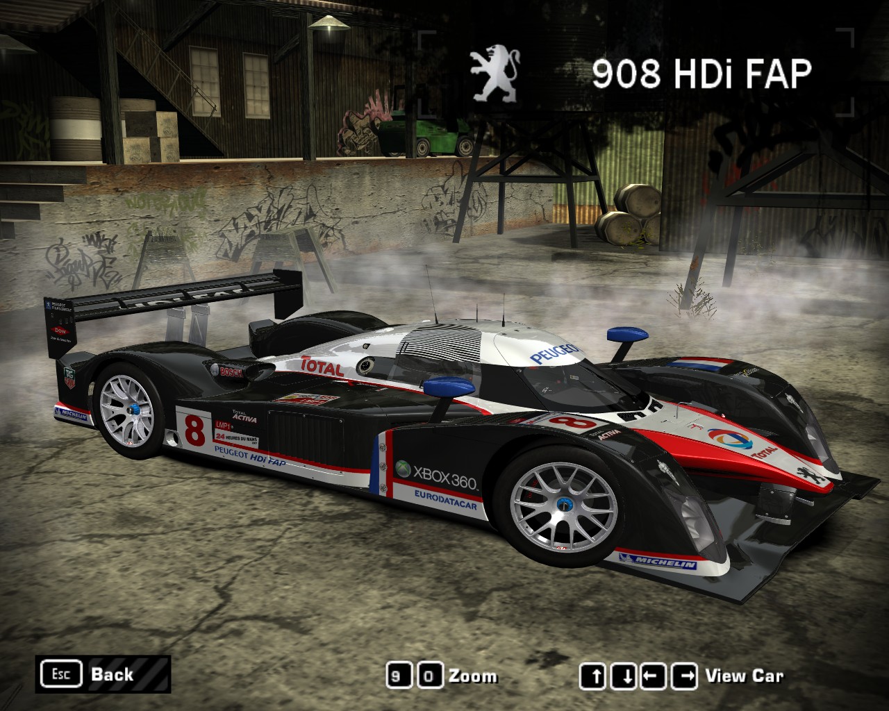 NFS Most Wanted "Peugeot 908 HDi FAP"