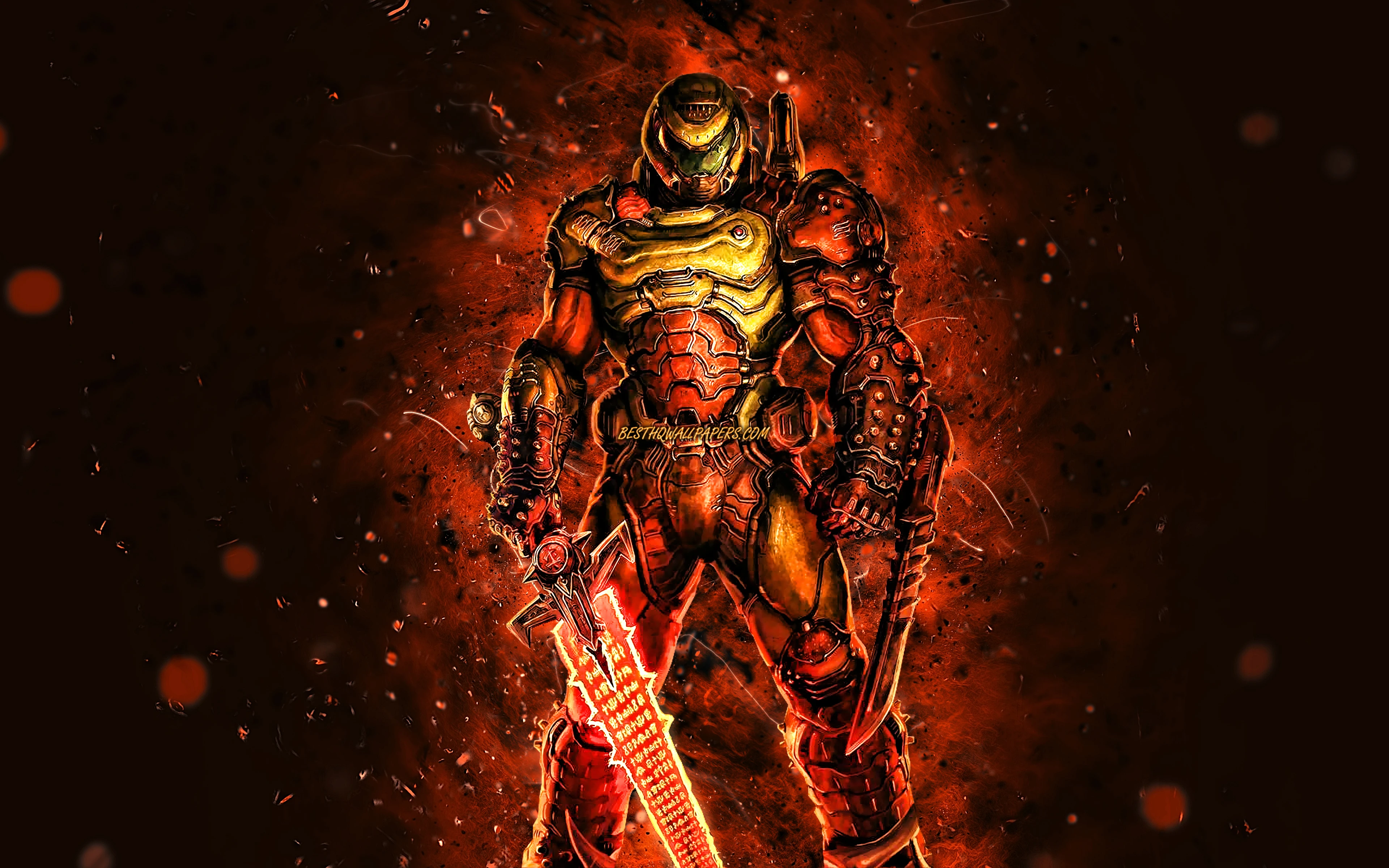 Главный герой Doom уничтожил одного из боссов God of War