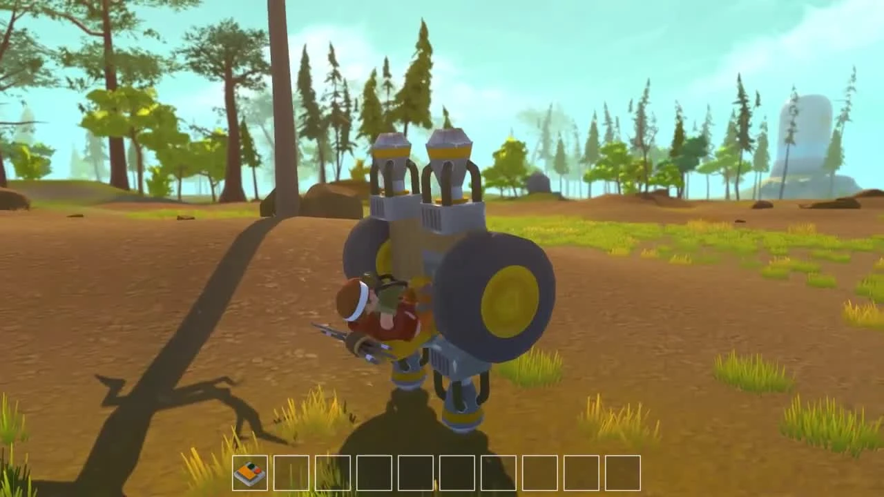 Scrap Mechanic "Ч19 - КОЛЕСНОЕ БЕЗУМИЕ"