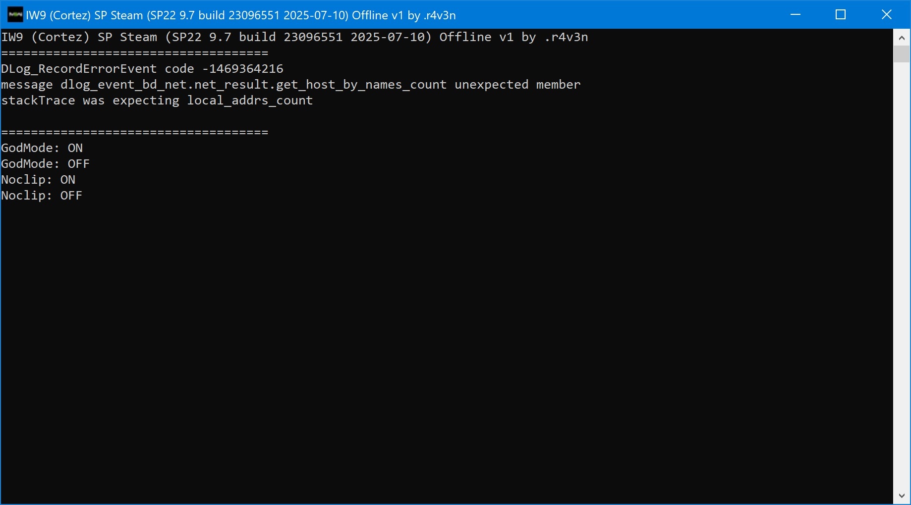 Call of Duty: Modern Warfare 2 (2022) "Чит-коды для одиночной кампании"