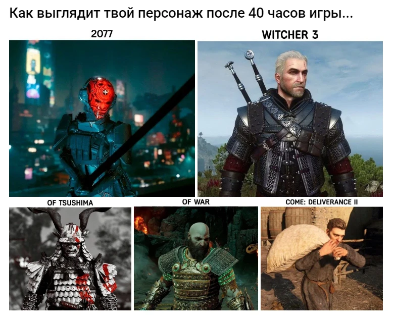 Индржих спустя десятки часов игры