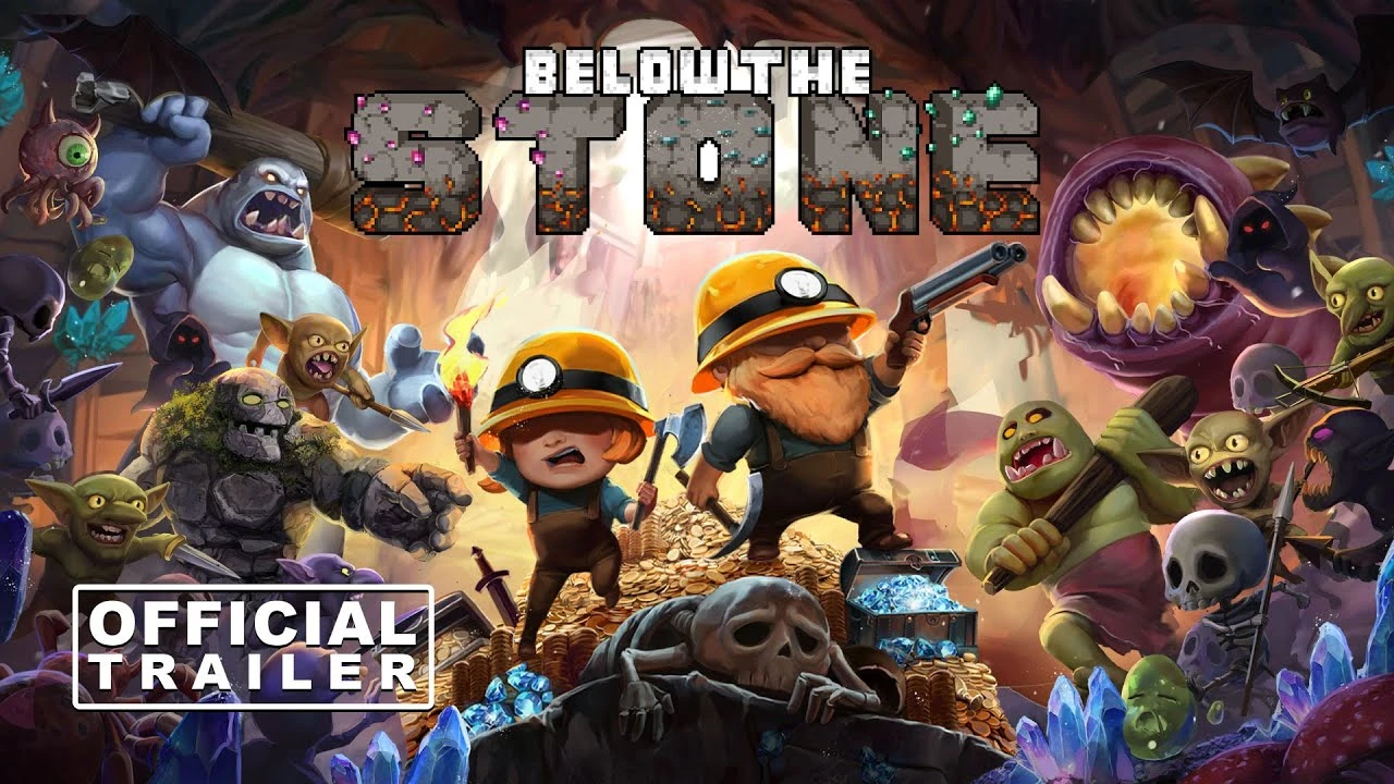 Рогалик Below The Stone на тему гномов выйдет на ПК в раннем доступе в четвертом квартале 2023 года