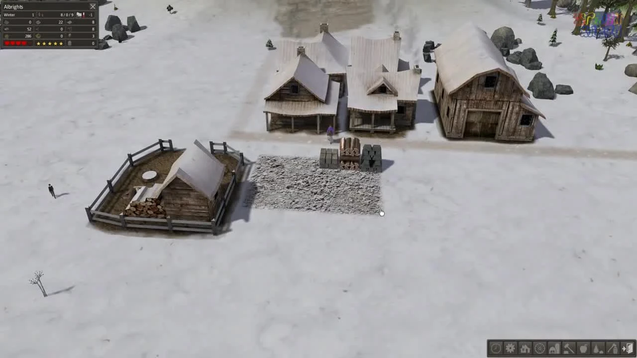Выживание Banished ч2 - Металлическая долина
