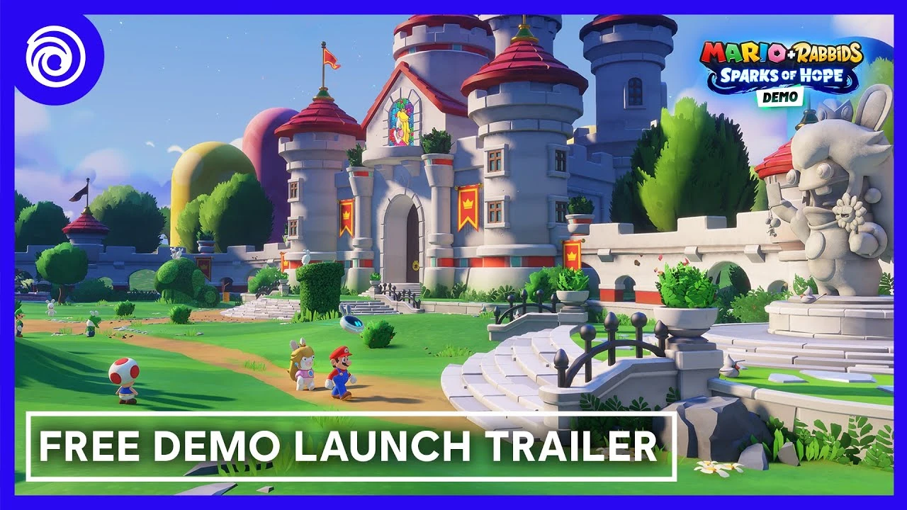 Бесплатная демоверсия Mario + Rabbids: Sparks of Hope доступна с сегодняшнего дня на Nintendo Switch
