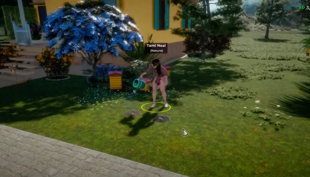 Новое геймплейное видео Life By You демонстрирует садоводство, можно обнимать деревья