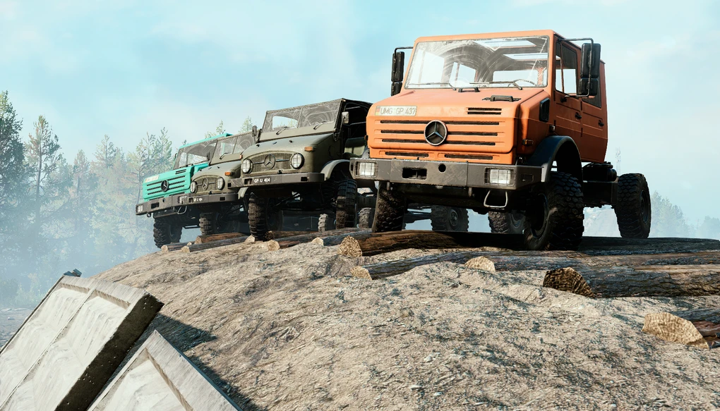 SnowRunner "UNIMOG Пак v1.0.1 (v14.2)"