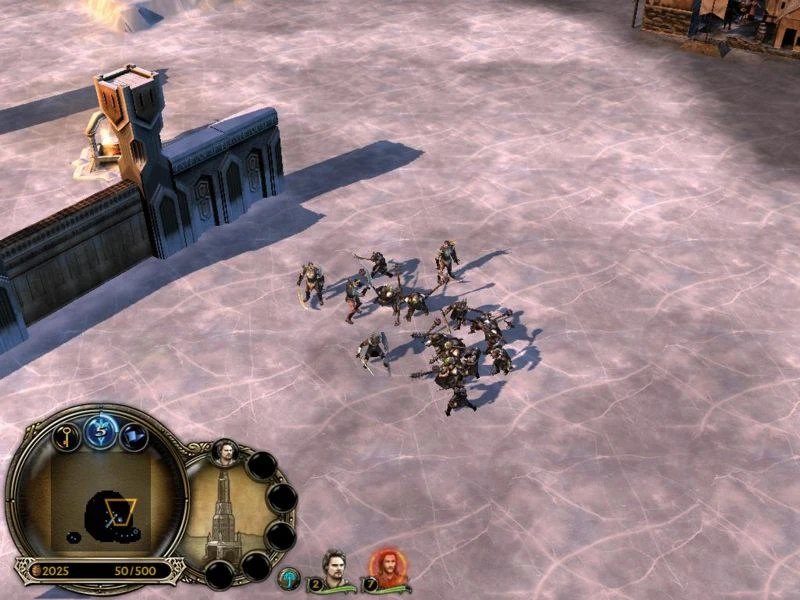 Lord of the Rings: BFME II The Rise of the Witch-king "Карта - Ultimate Heros Fight"