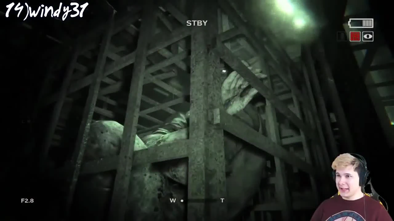 "Реакции Летсплейщиков" на Нападение Мужика из Outlast 2