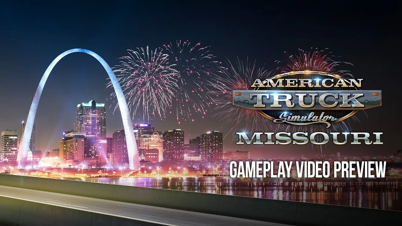 Геймплейное видео будущего DLC Миссури для American Truck Simulator