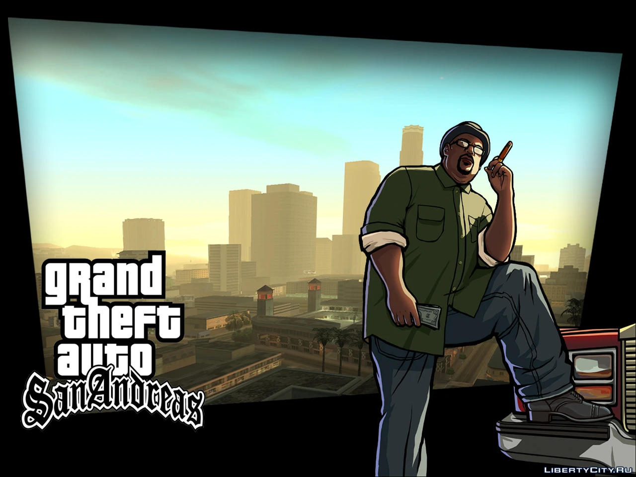 Grand Theft Auto: San Andreas "Скринсейверы для GTA SA V3 - Screenseiver v3(FINAL)"