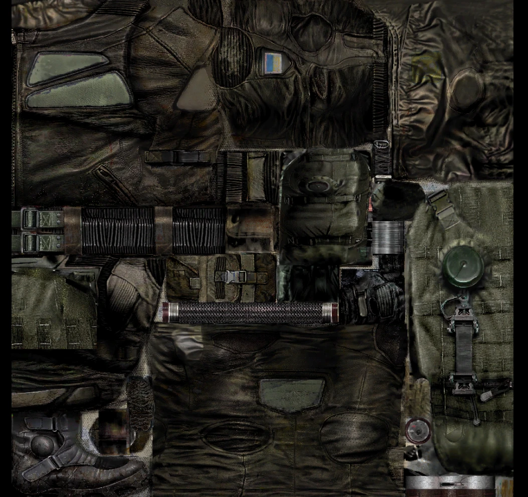 S.T.A.L.K.E.R.: Call of Pripyat "4K Текстуры сталкеров"