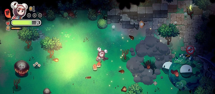 Необычный рогалик про борьбу с враждебными фруктами Juicy Realm выйдет на Nintendo Switch в августе