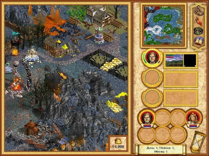Heroes of Might and Magic 4 "Карта - The founders of the disorder"