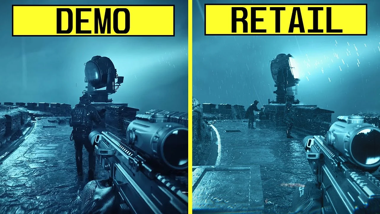 В сети показали, как отличается графика в COD: Modern Warfare 3 между демонстрационной и финальной версией на PS5