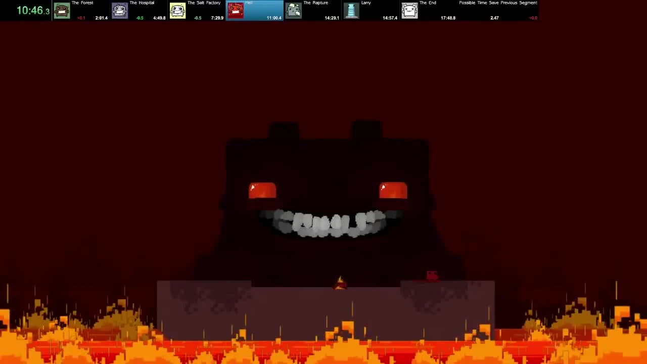 Игрок прошел Super Meat Boy с мировым рекордом