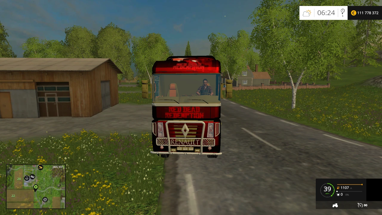 Farming Simulator 15 "Renault Magnum (Red Dead Redemption)"